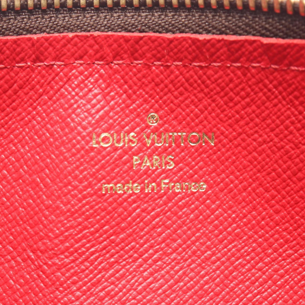 Louis Vuitton Brown Coated Canvas Pvc Leather Handbag (Pre-Owned)