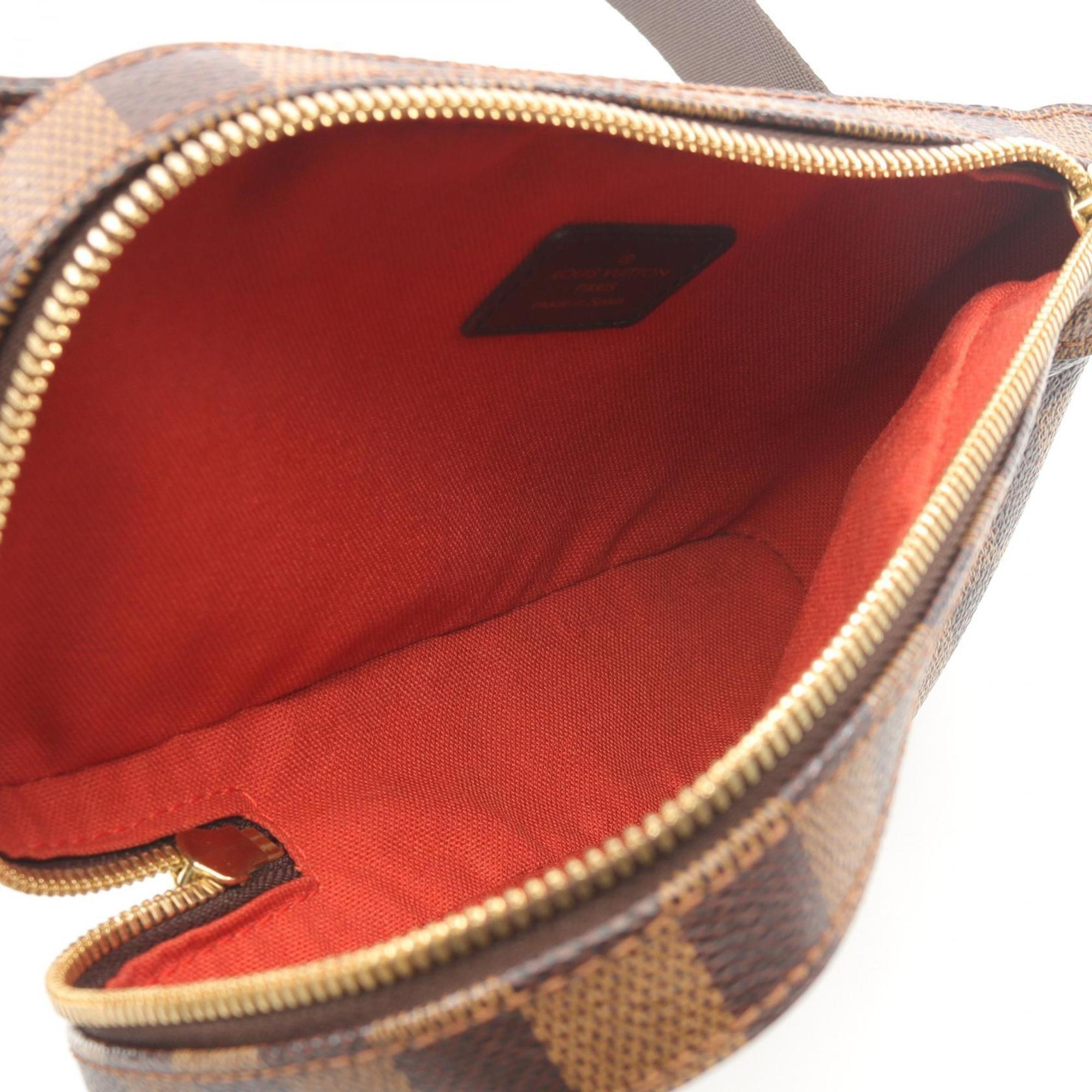 Louis Vuitton Brown Damier Canvas Coated Canvas Fanny Pack Sling Bag (Pre-Owned)