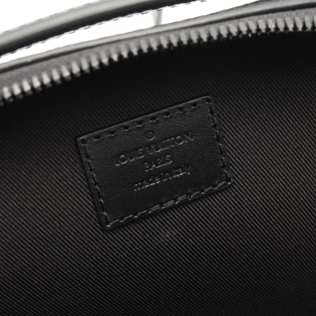 Louis Vuitton Black Leather Shoulder Bag (Pre-Owned)