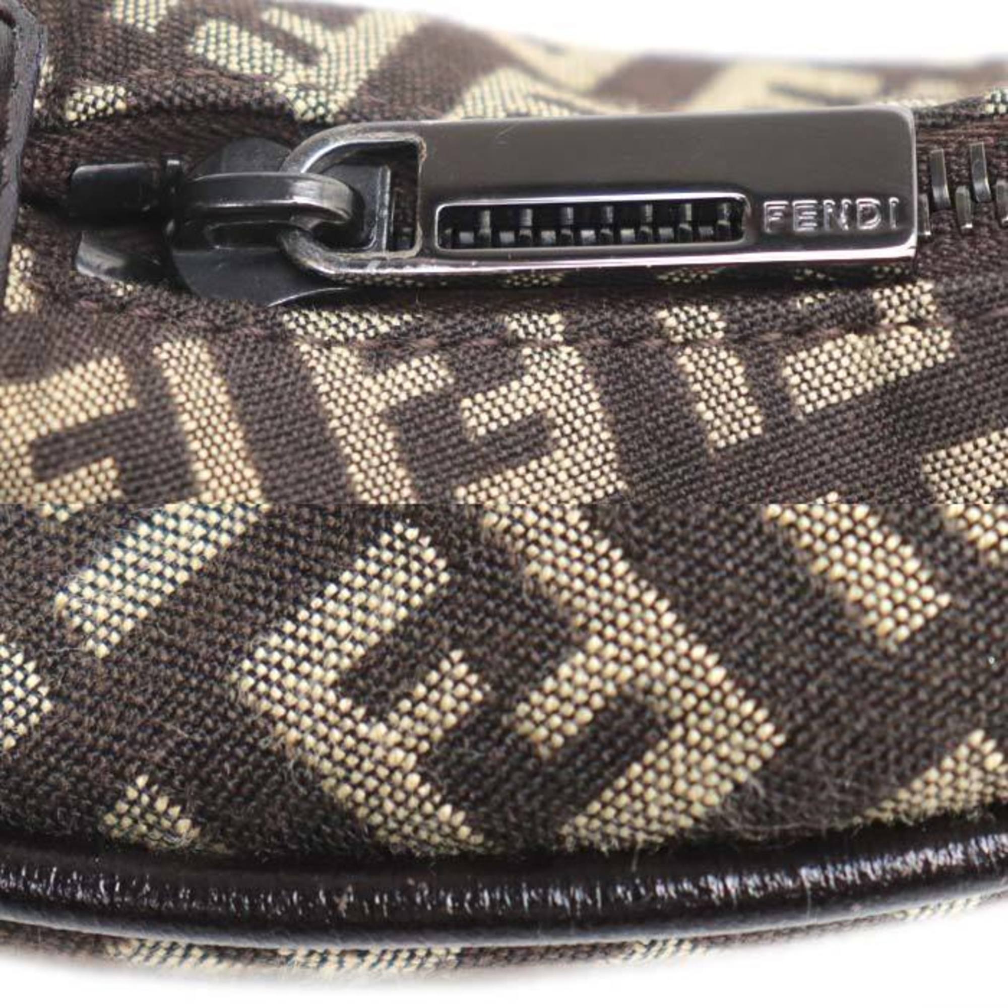 Zip Flat Hobo Zucchino Canvas Small