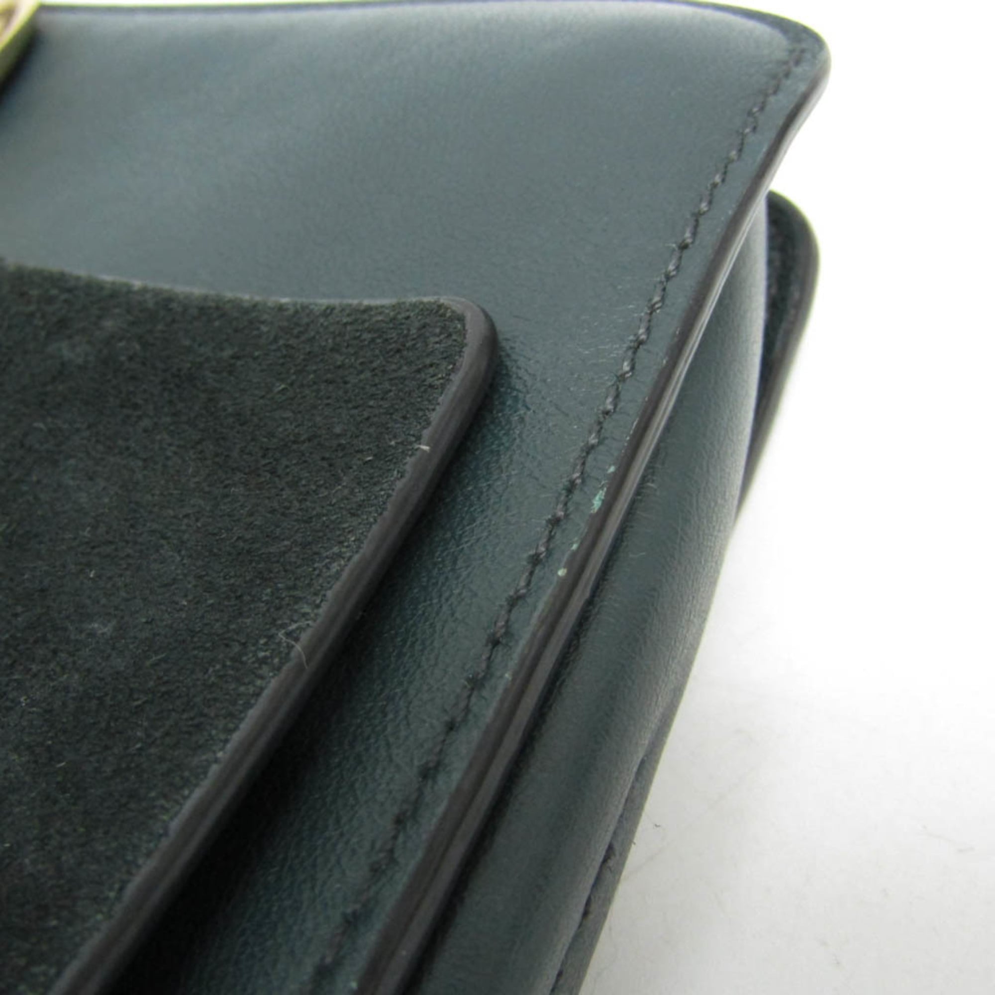 Faye Shoulder Bag Leather and Suede Small