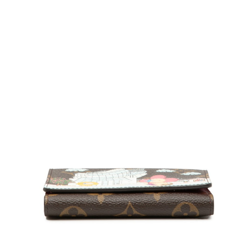 Louis Vuitton Monogram Brown Multi-Color Pvc Wallet (Tri-Fold) (Pre-Owned)