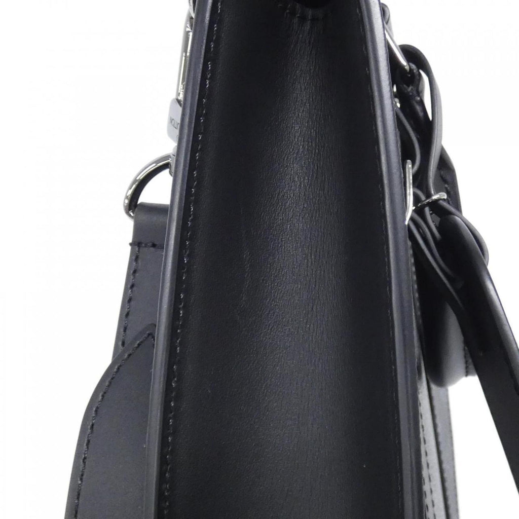 Louis Vuitton Black Coated Canvas Handbag (Pre-Owned)