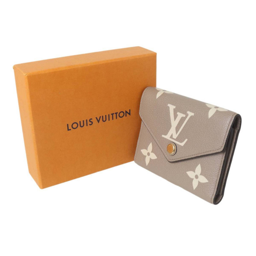 Louis Vuitton Monogram Empreinte Tourterelle Monogram Empreinte Wallet (Bi-Fold) (Pre-Owned)