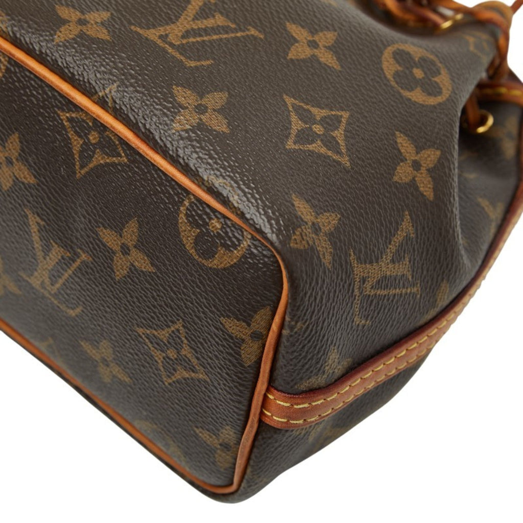 Louis Vuitton Brown Pvc Leather Shoulder Bag (Pre-Owned)