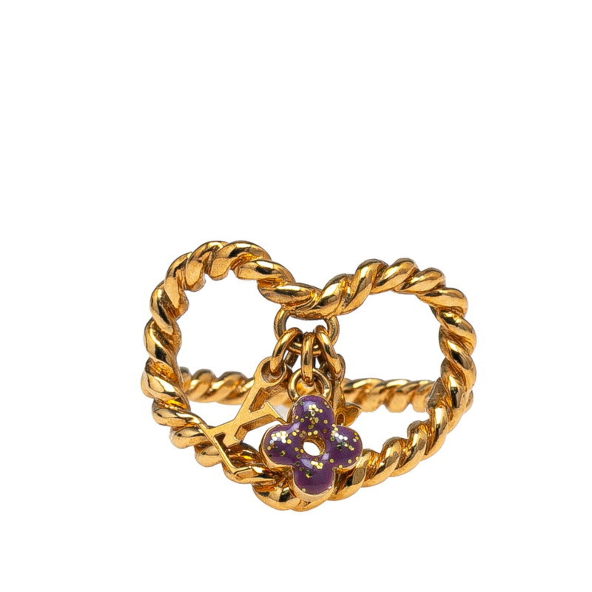 Louis Vuitton Gold Band Ring (Pre-Owned)