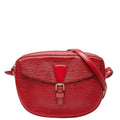 Louis Vuitton Castilian Red Leather Shoulder Bag (Pre-Owned)