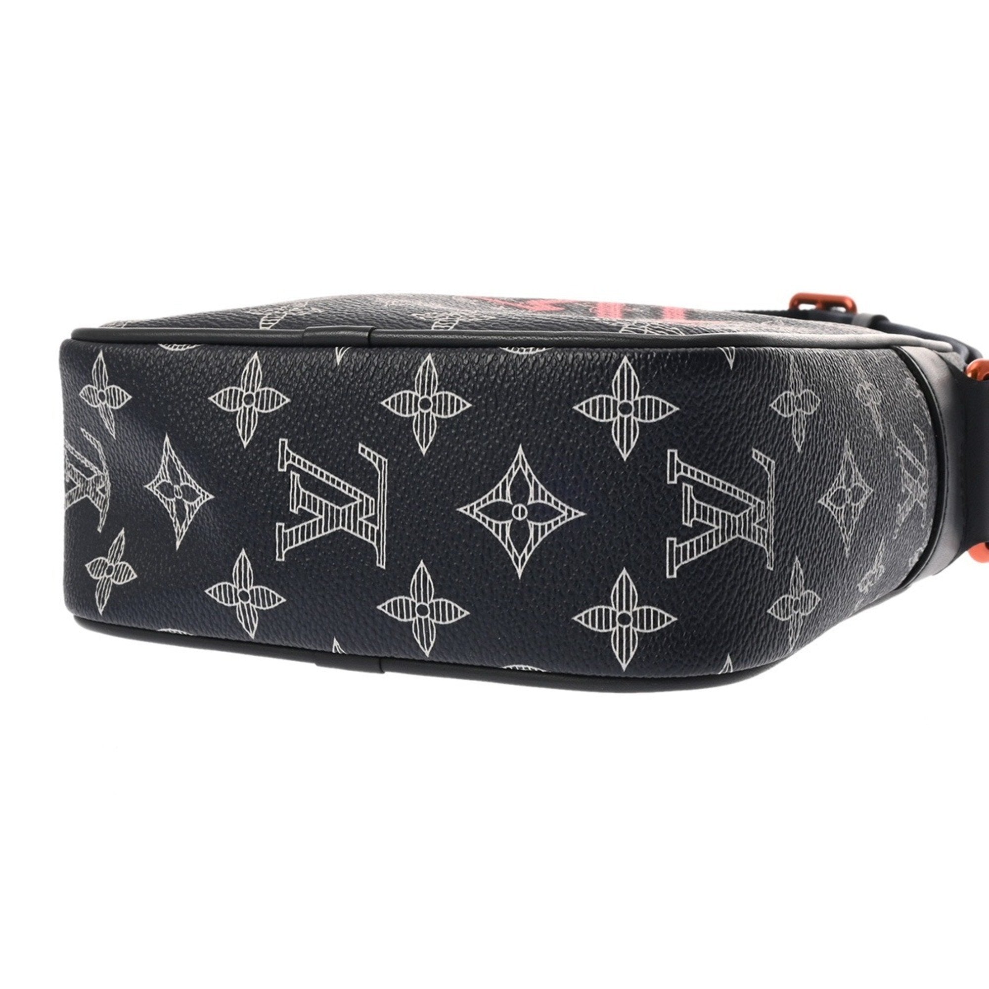 Louis Vuitton Navy Monogram Canvas Shoulder Bag (Pre-Owned)