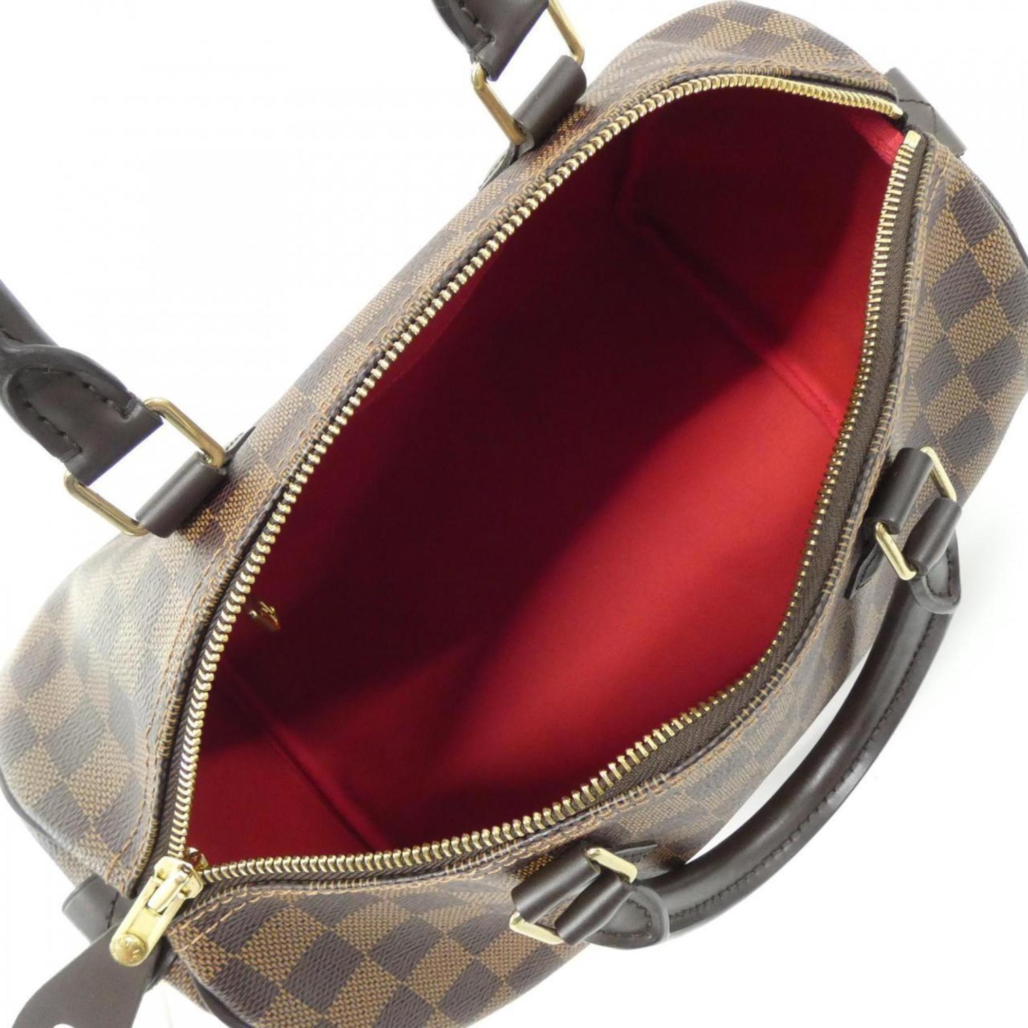 Louis Vuitton Ebene Coated Canvas Boston Bag (Pre-Owned)