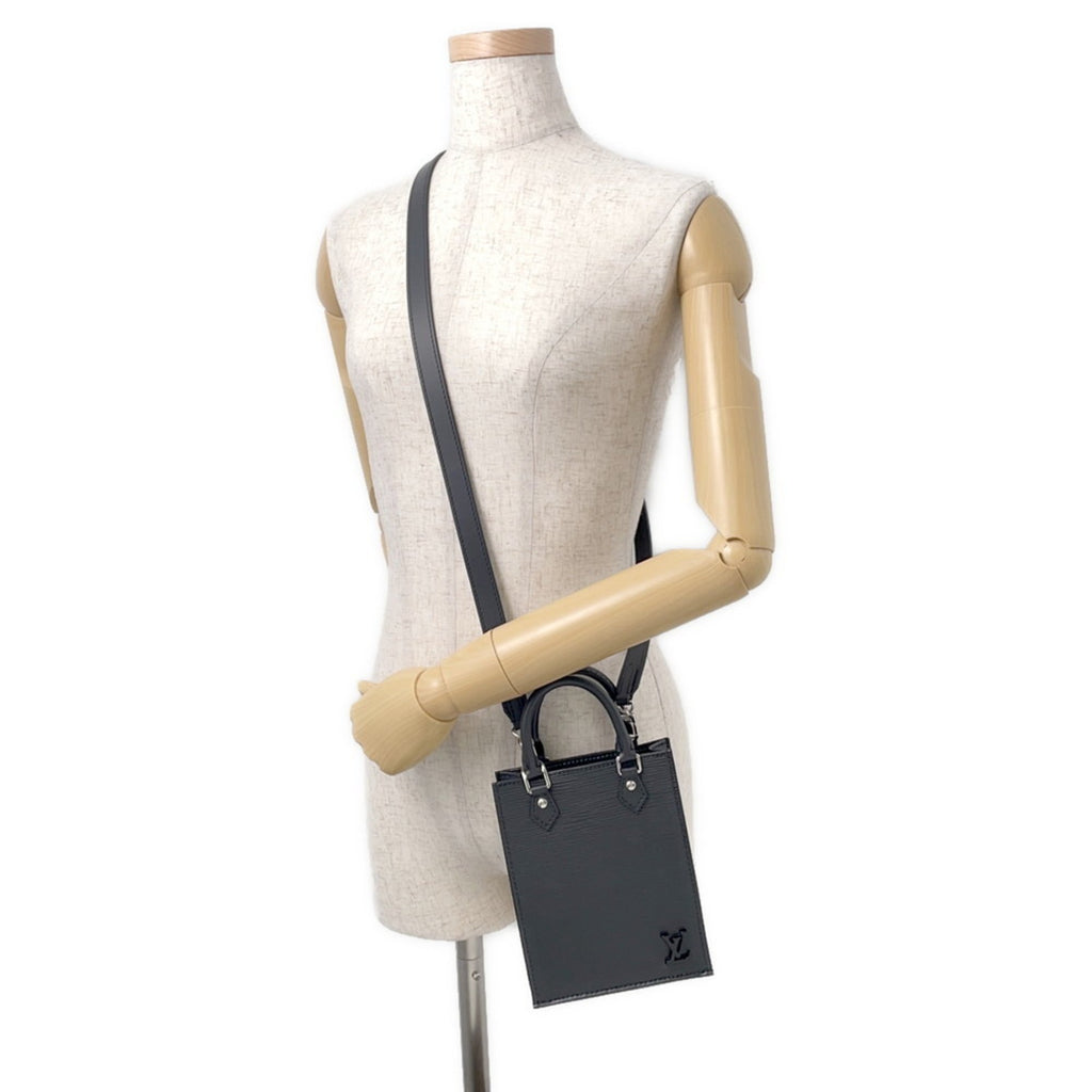 Louis Vuitton Epi Black Noir Epi Leather Handbag Shoulder Bag (Pre-Owned)