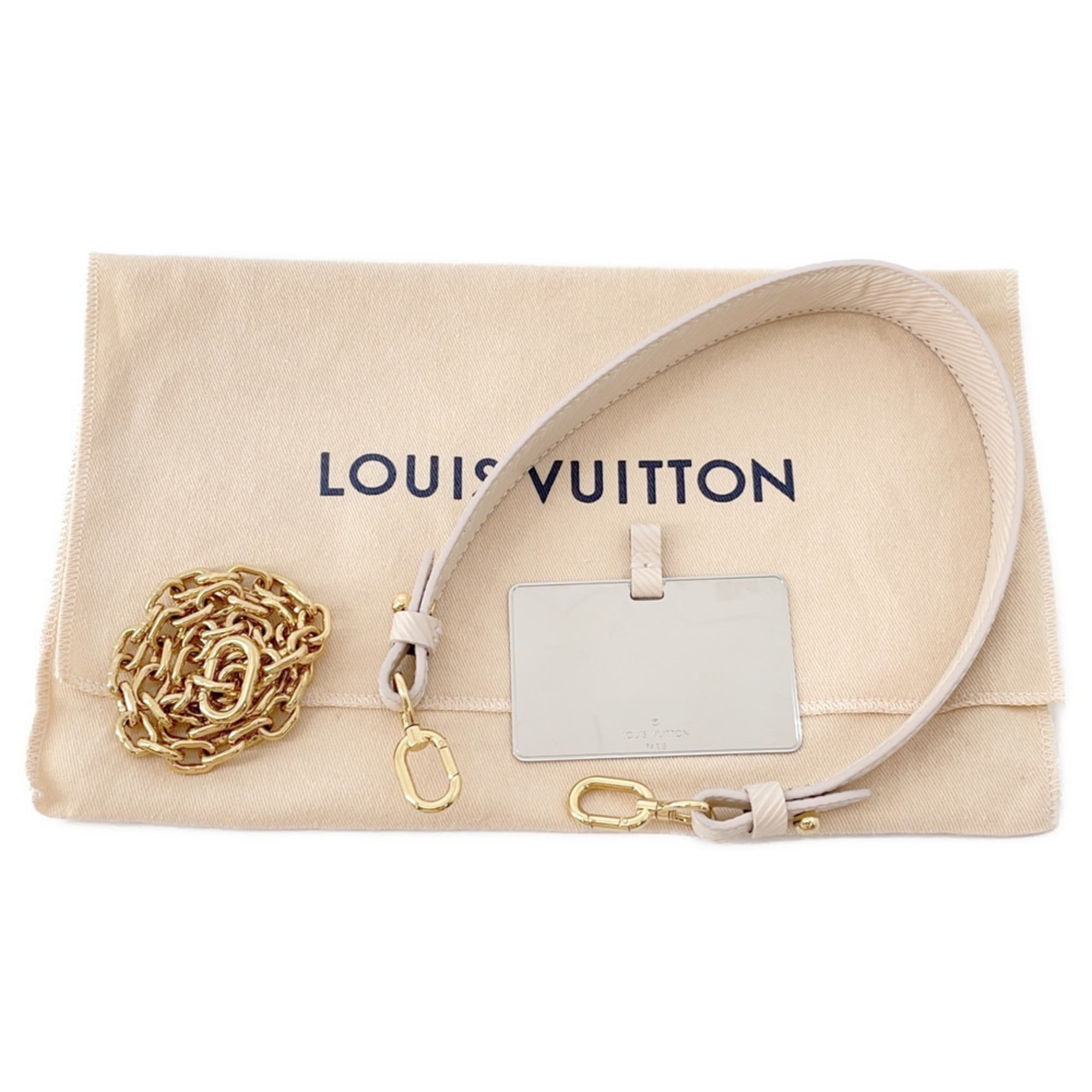 Louis Vuitton White Exotic Leather Handbag (Pre-Owned)