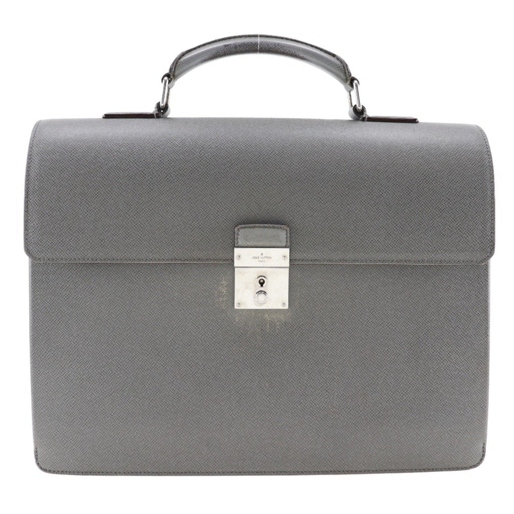 Louis Vuitton Glacier Gray Taiga Leather Briefcase (Pre-Owned)