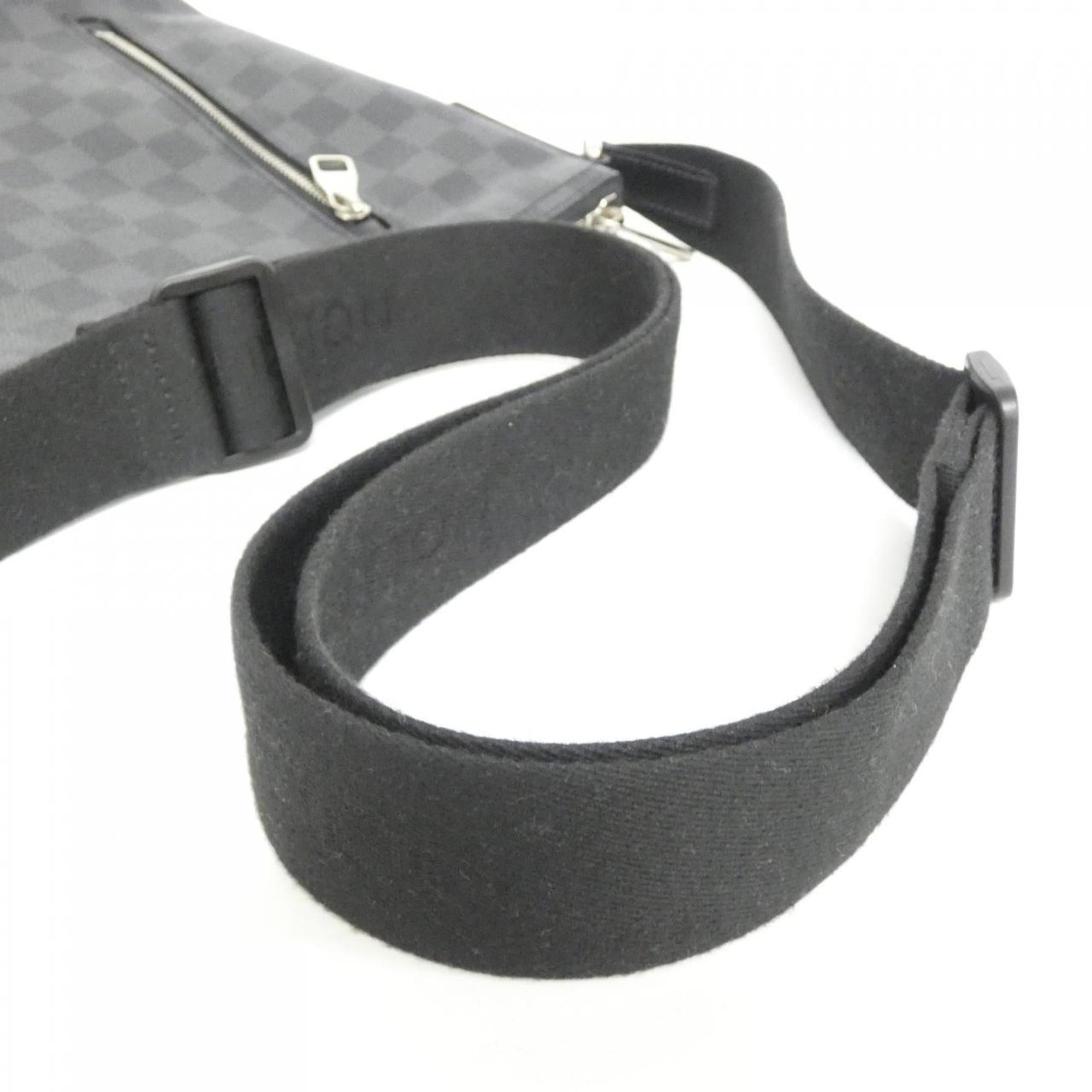 Louis Vuitton Graphite Coated Canvas Shoulder Bag (Pre-Owned)