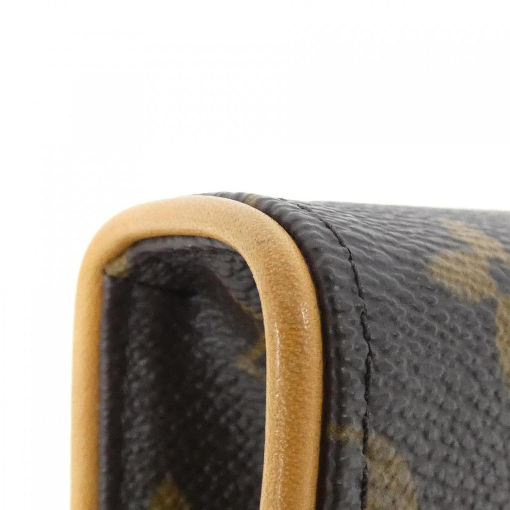 Louis Vuitton Brown Coated Canvas Fanny Pack Pochette (Pre-Owned)