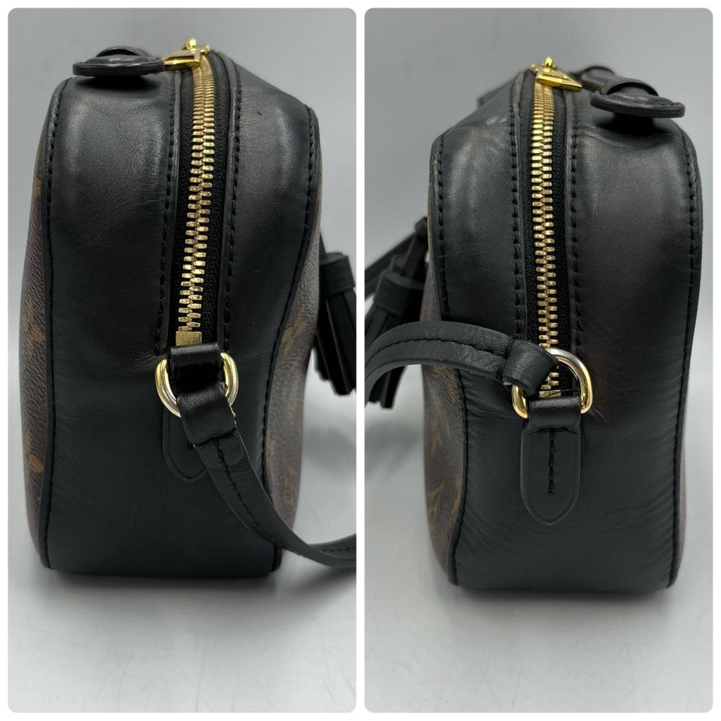 Louis Vuitton Black Brown Monogram Monogram Shoulder Bag (Pre-Owned)