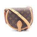 Louis Vuitton Brown Monogram Coated Canvas Leather Shoulder Bag (Pre-Owned)