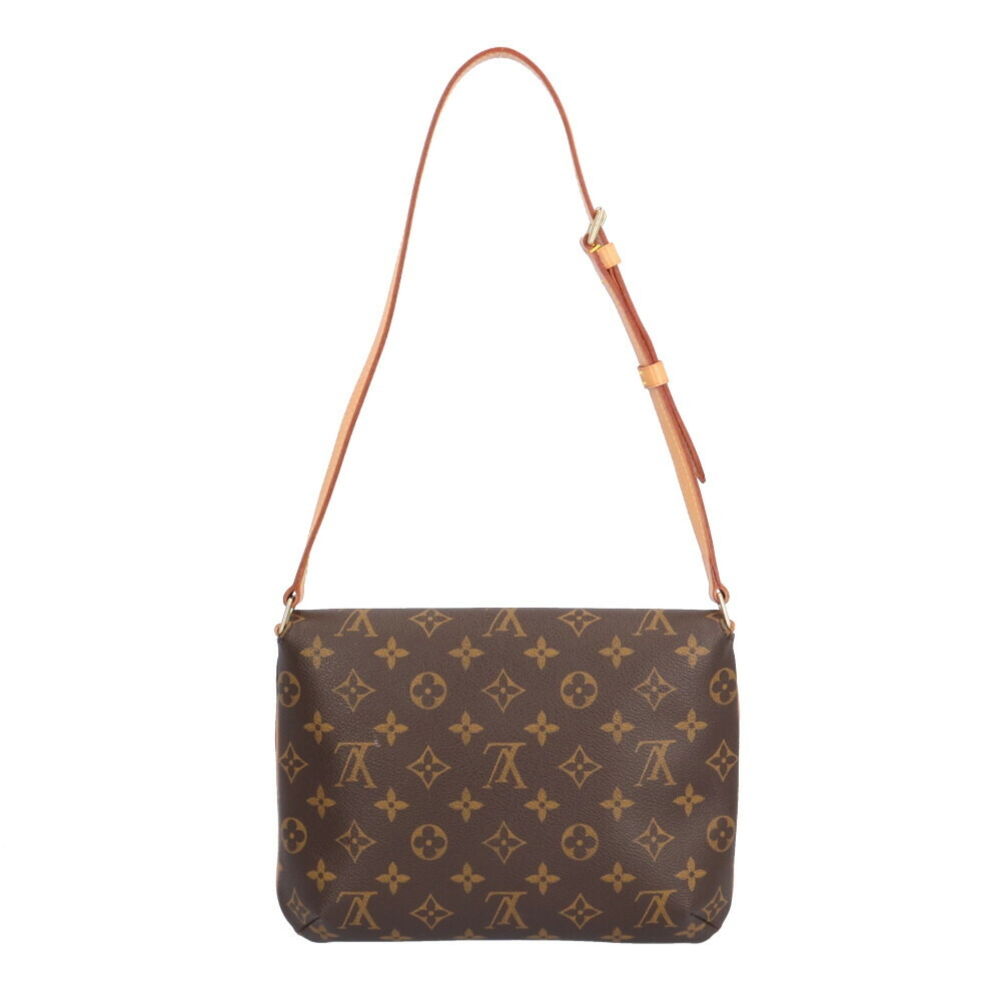 Louis Vuitton Brown Monogram Canvas Shoulder Bag (Pre-Owned)