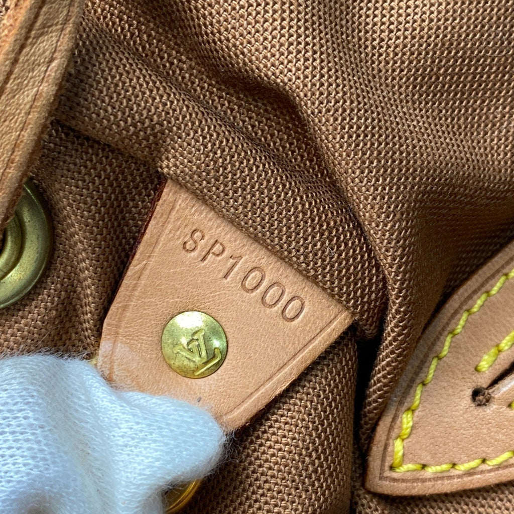 Louis Vuitton Brown Pvc Leather Backpack (Pre-Owned)
