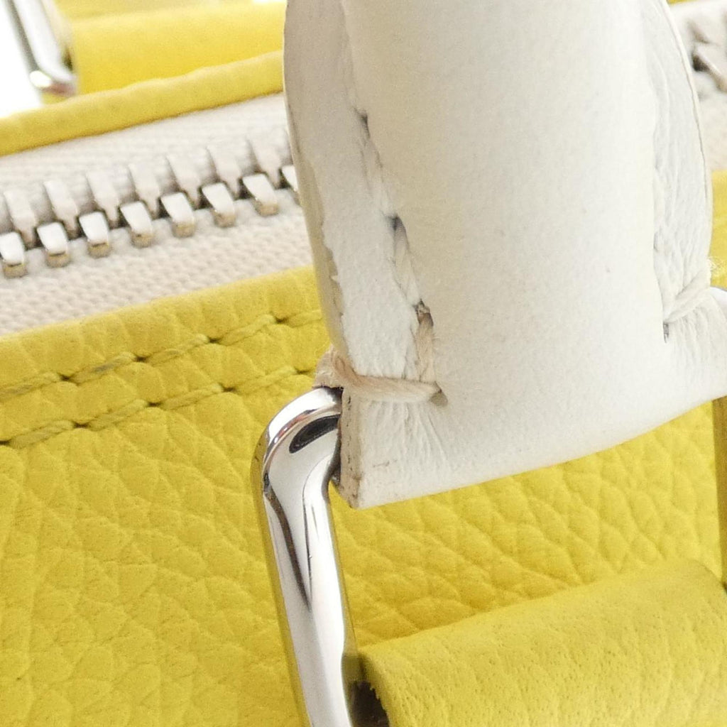 Louis Vuitton Jaune Leather Boston Bag (Pre-Owned)