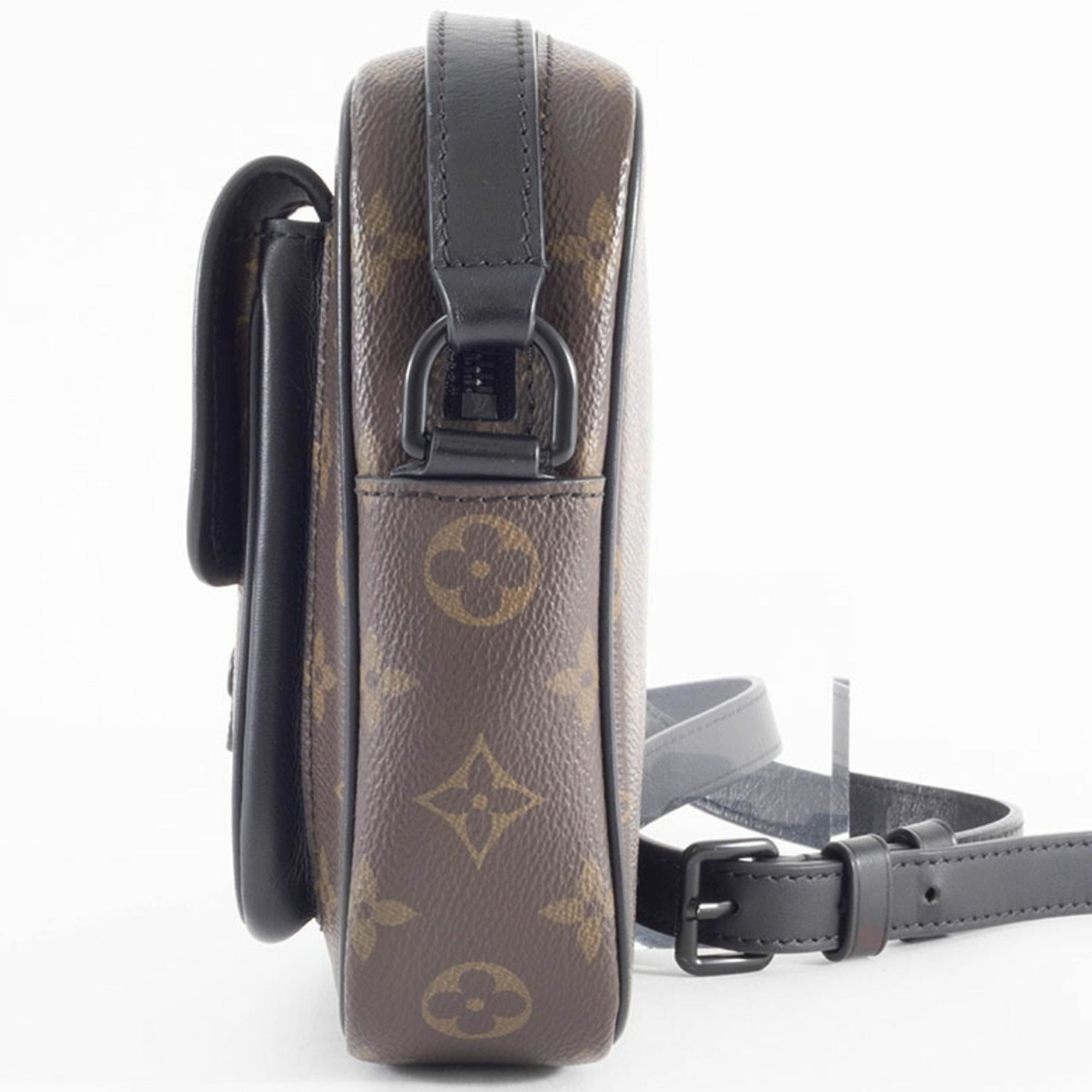 Louis Vuitton Monogram Macassar Dark Brown Shoulder Bag (Pre-Owned)