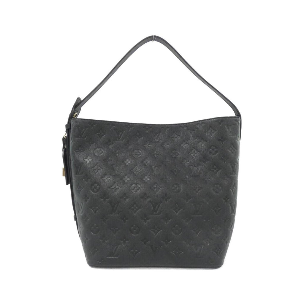 Louis Vuitton Black Leather Shoulder Bag (Pre-Owned)
