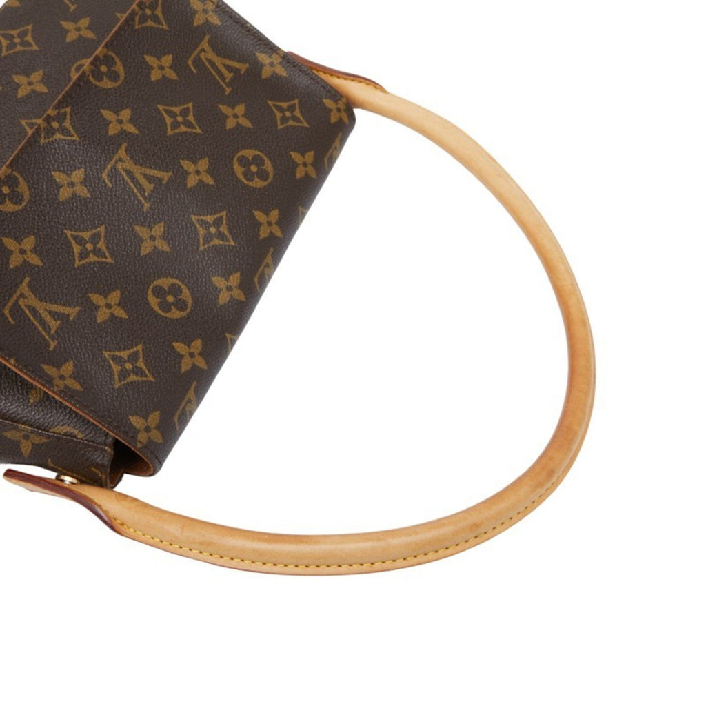 Louis Vuitton Brown Pvc Leather Handbag Shoulder Bag (Pre-Owned)