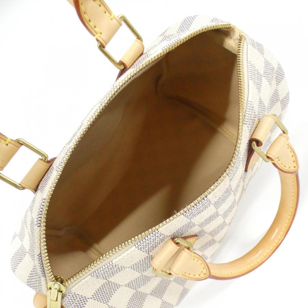 Louis Vuitton Azur Coated Canvas Boston Bag (Pre-Owned)