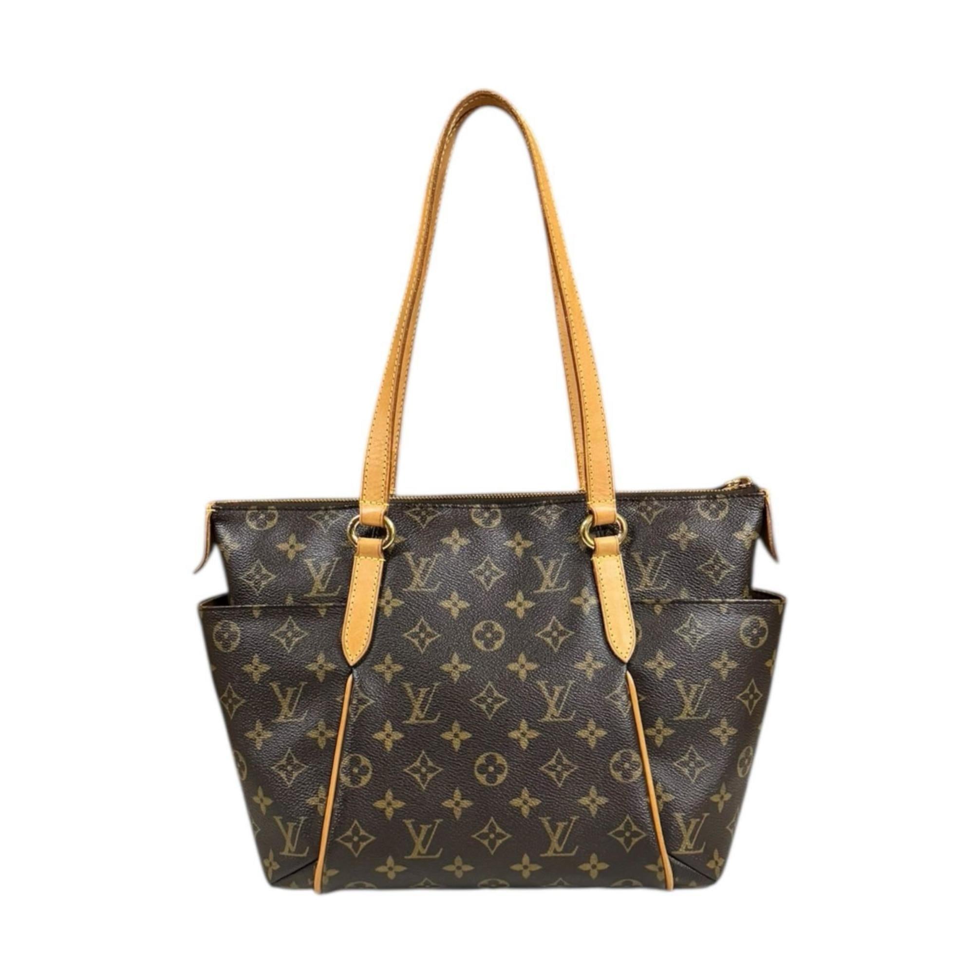 Louis Vuitton Brown Monogram Canvas Tote Bag (Pre-Owned)