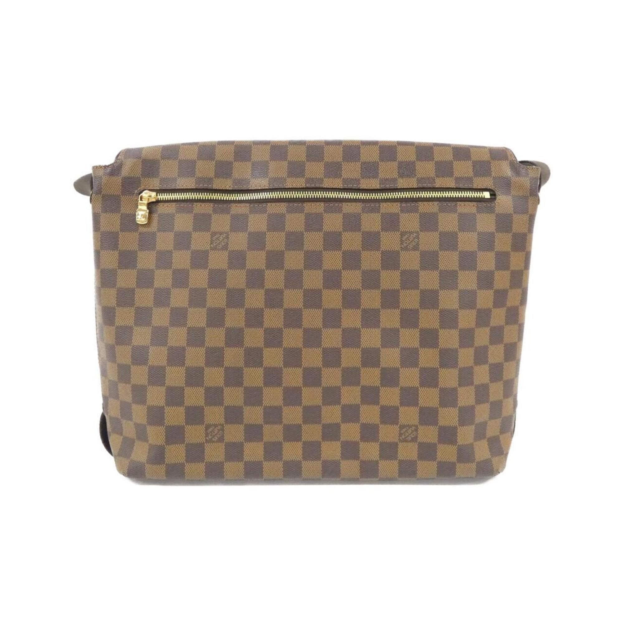 Louis Vuitton Ebene Coated Canvas Shoulder Bag (Pre-Owned)