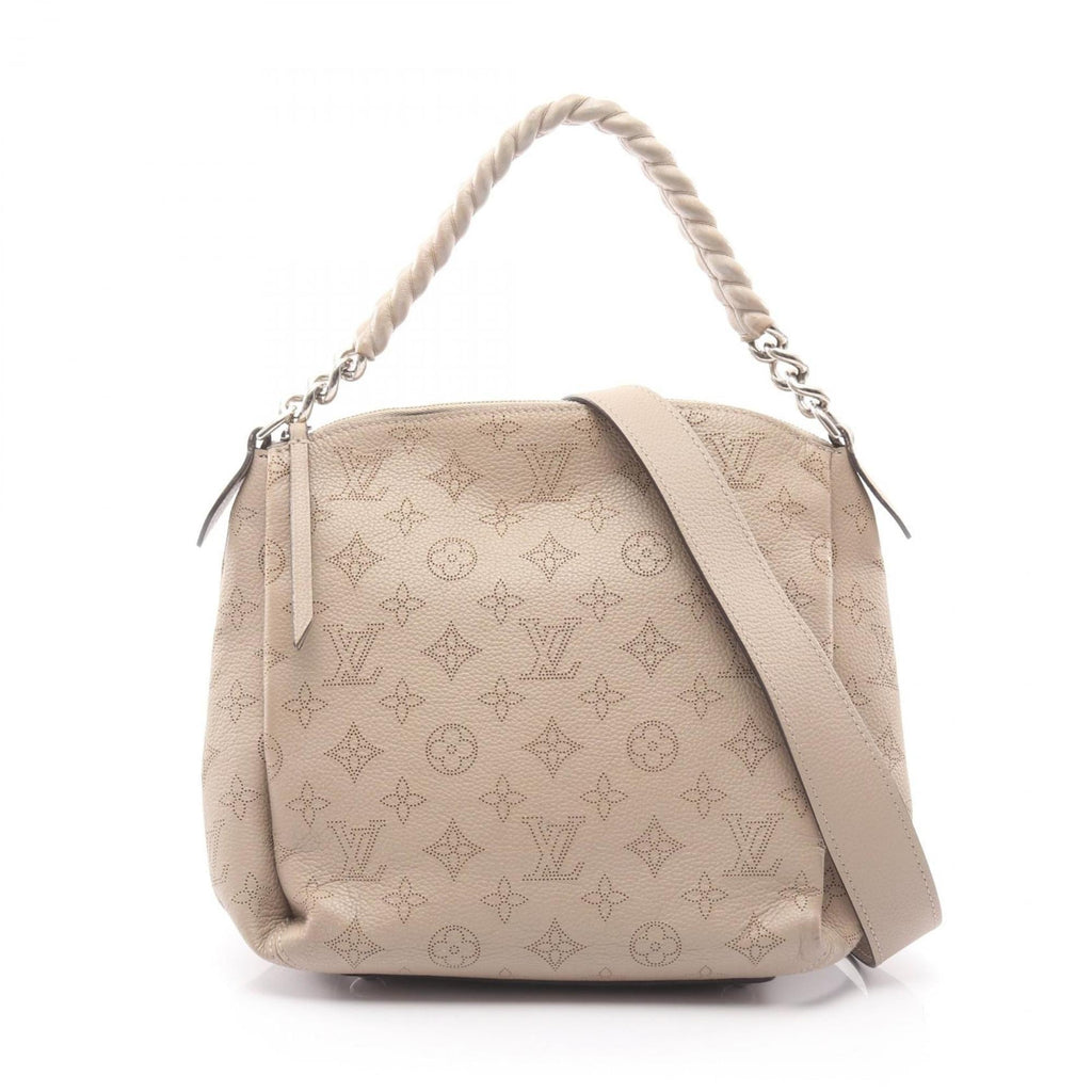 Louis Vuitton Beige Leather Handbag (Pre-Owned)