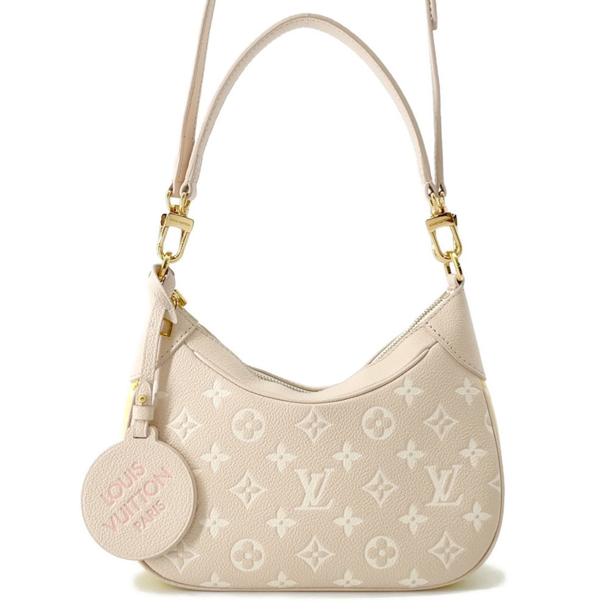 Louis Vuitton Beige Pink Yellow Monogram Empreinte Handbag Shoulder Bag (Pre-Owned)