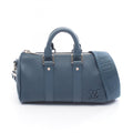 Louis Vuitton Blue Leather Handbag (Pre-Owned)