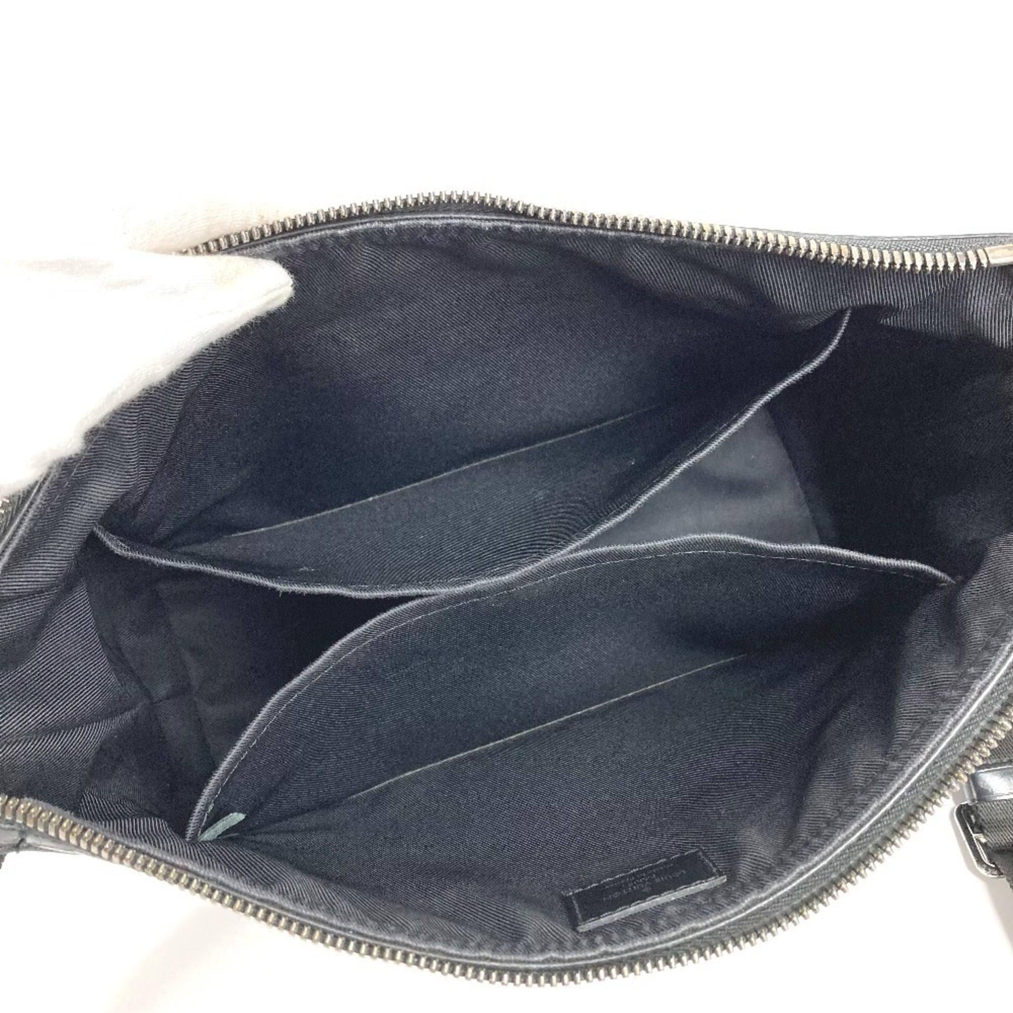 Louis Vuitton Black Monogram Eclipse Canvas Messenger Bag Shoulder Bag (Pre-Owned)