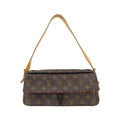 Louis Vuitton Brown Coated Canvas Shoulder Bag (Pre-Owned)