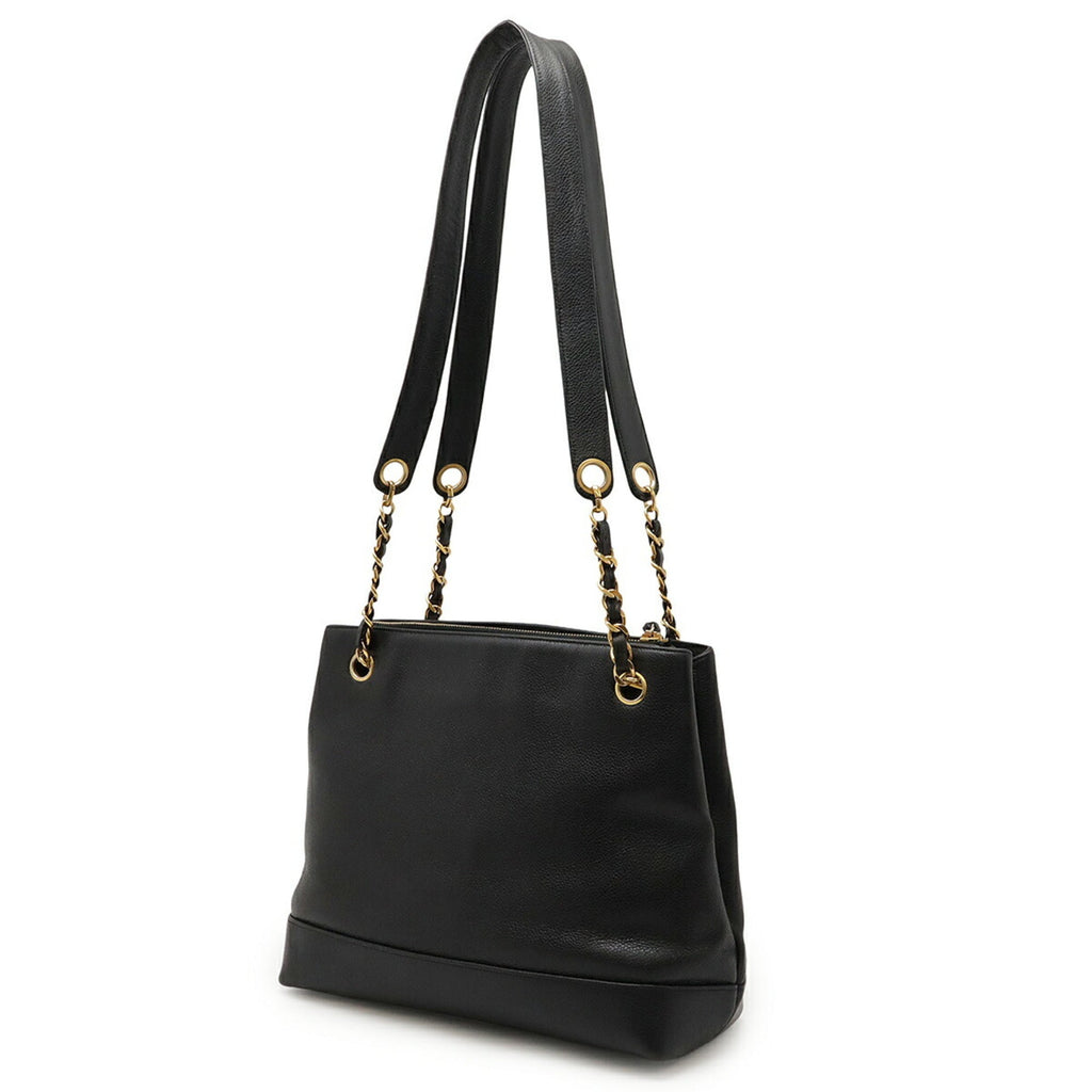 Vintage Timeless Chain Shoulder Bag Caviar Medium