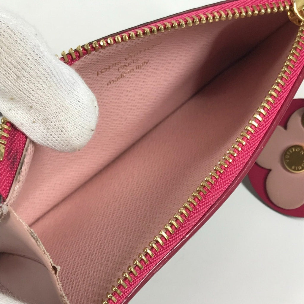 Louis Vuitton Brown Monogram Pink Monogram Coin Purse/Coin Case (Pre-Owned)