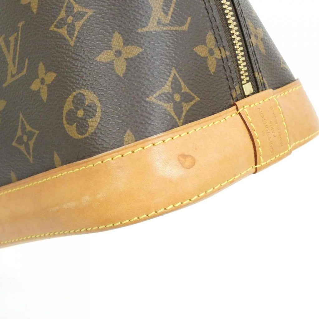 Louis Vuitton Monogram Marron Coated Canvas Handbag (Pre-Owned)