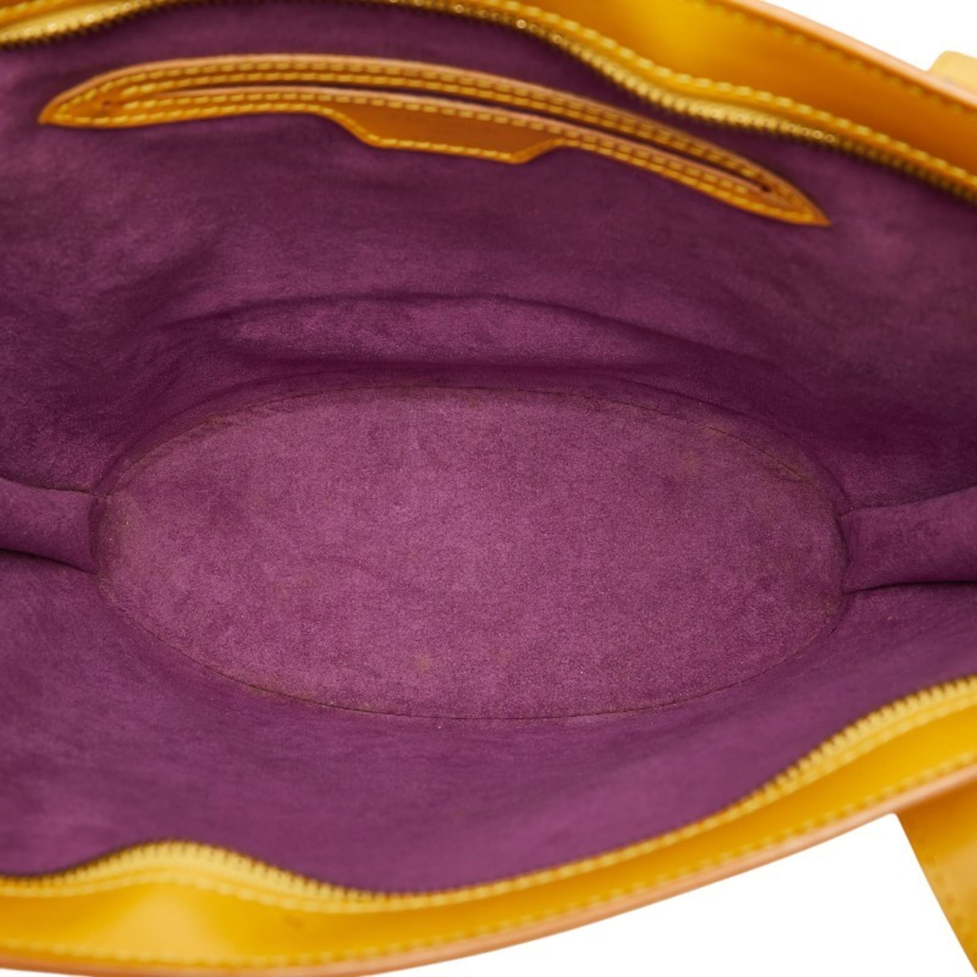 Louis Vuitton Yellow Leather Shoulder Bag (Pre-Owned)