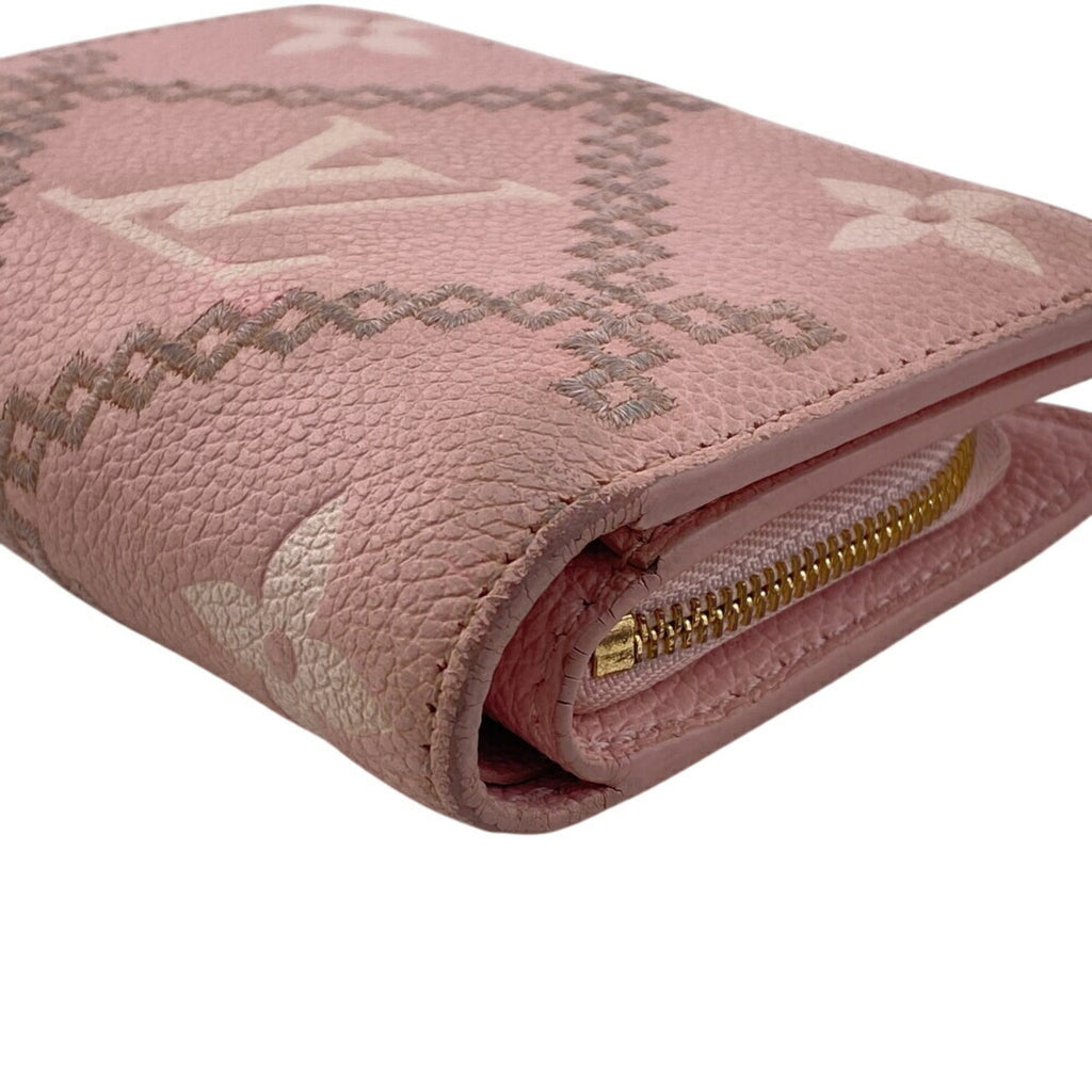 Louis Vuitton Pink Leather Wallet (Bi-Fold) (Pre-Owned)