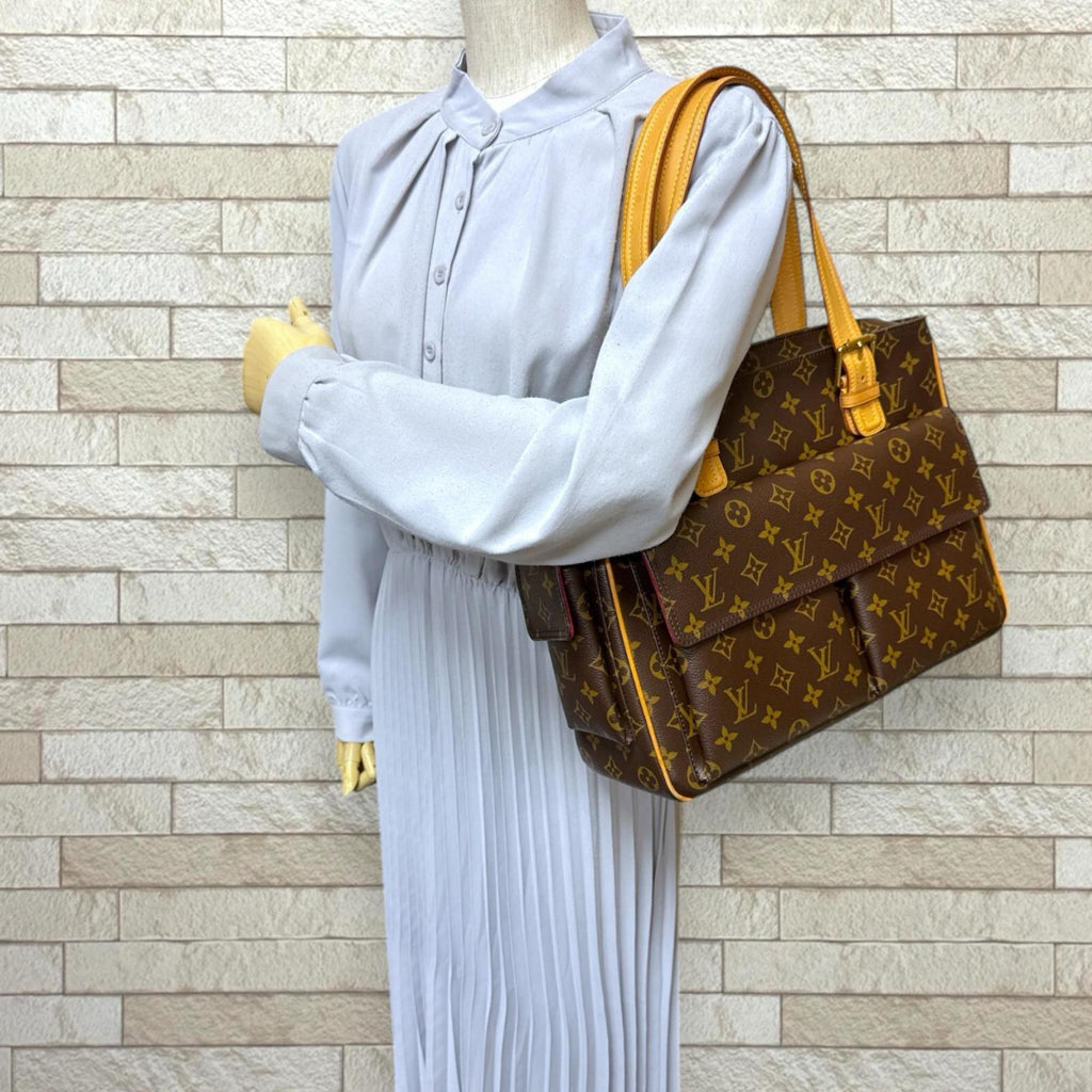 Louis Vuitton Monogram Brown Monogram Shoulder Bag (Pre-Owned)