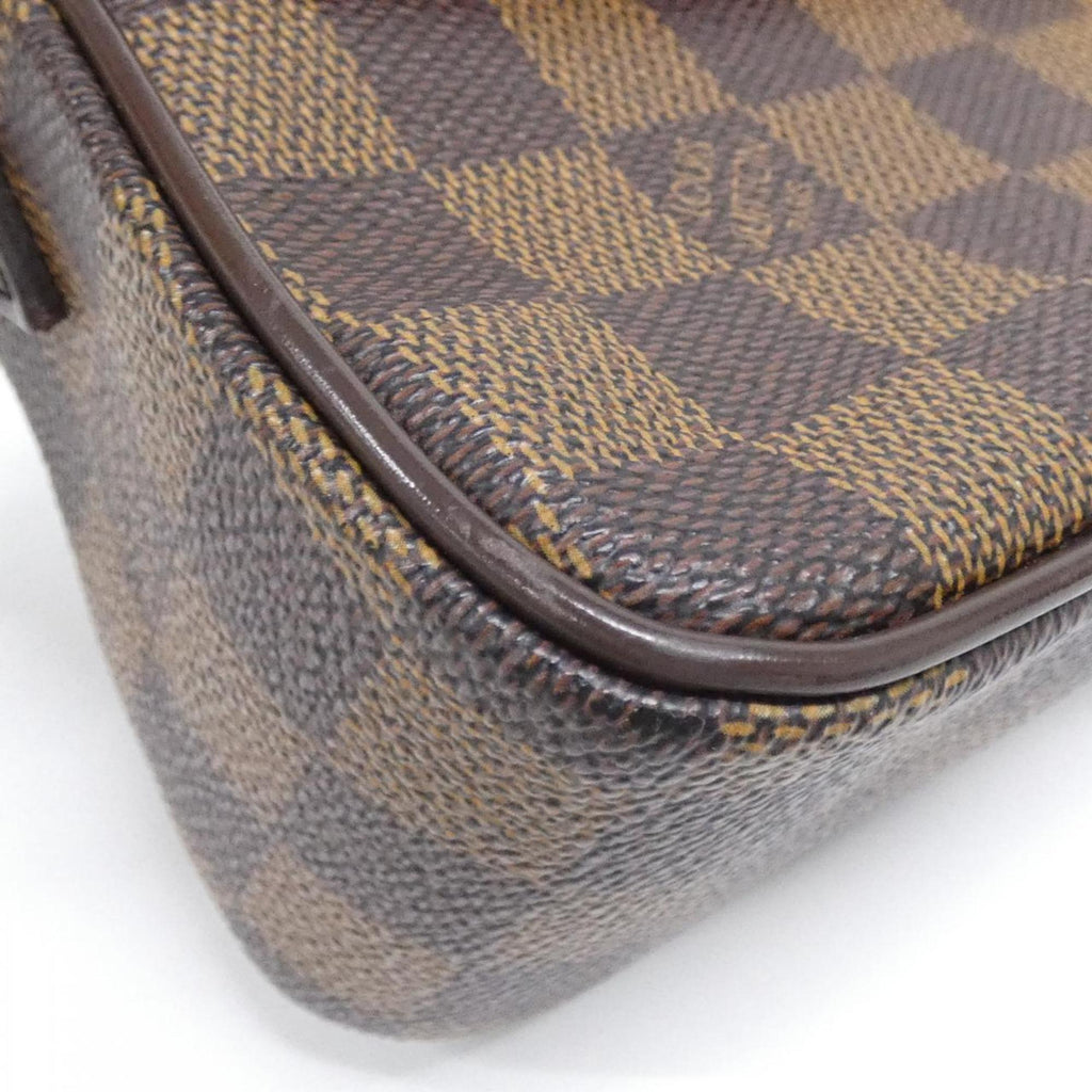 Louis Vuitton Damier Damier Canvas Ebene Damier Canvas Shoulder Bag (Pre-Owned)