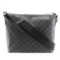 Louis Vuitton Black Damier Graphite Canvas Shoulder Bag (Pre-Owned)