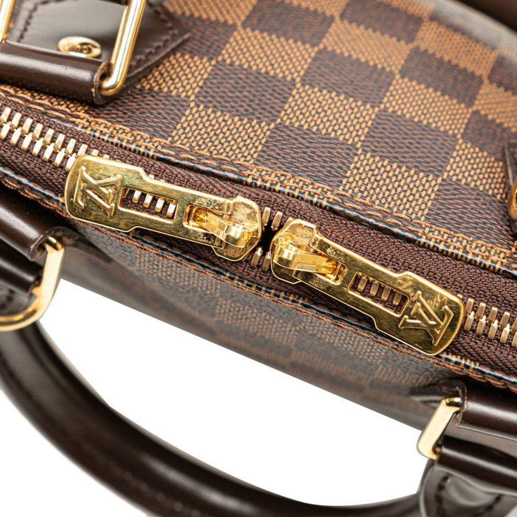 Louis Vuitton Brown Pvc Leather Handbag Shoulder Bag (Pre-Owned)