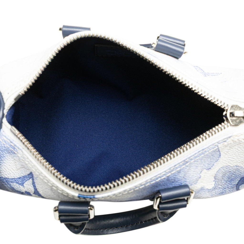 Louis Vuitton Monogram Watercolor Blue White Pvc Leather Handbag Shoulder Bag (Pre-Owned)