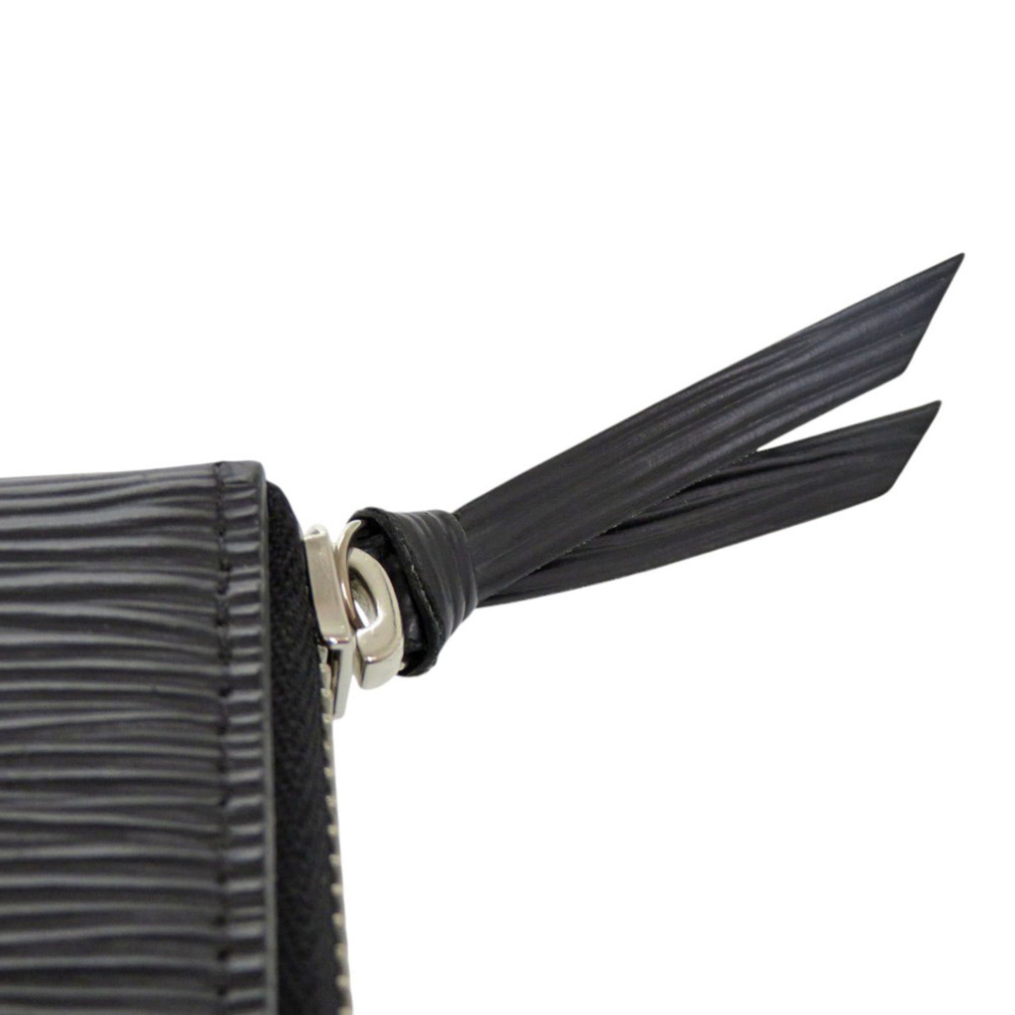 Louis Vuitton Noir Epi Leather Long Wallet (Bi-Fold) (Pre-Owned)
