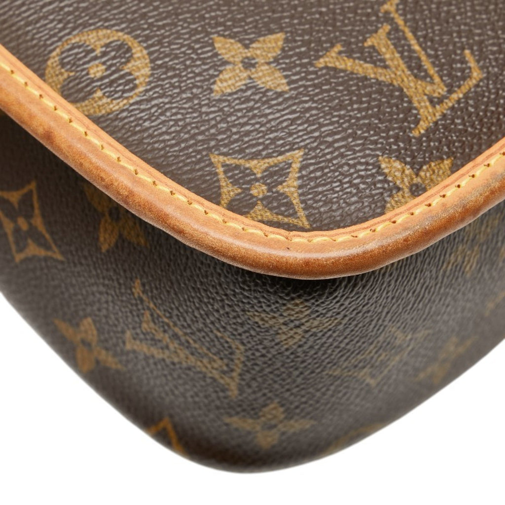 Louis Vuitton Monogram Brown Pvc Leather Shoulder Bag (Pre-Owned)