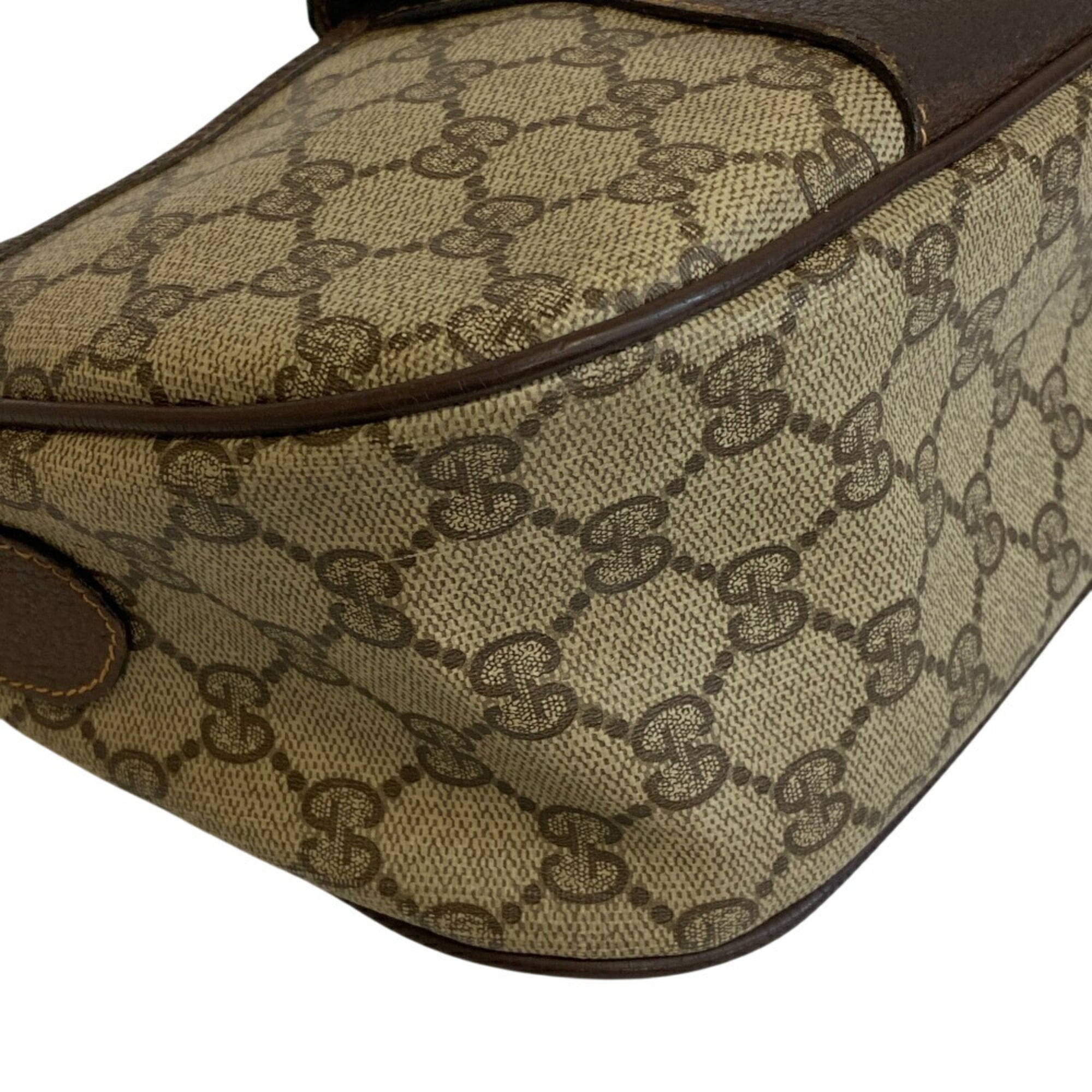 Vintage Web Crossbody Bag GG Coated Canvas Small