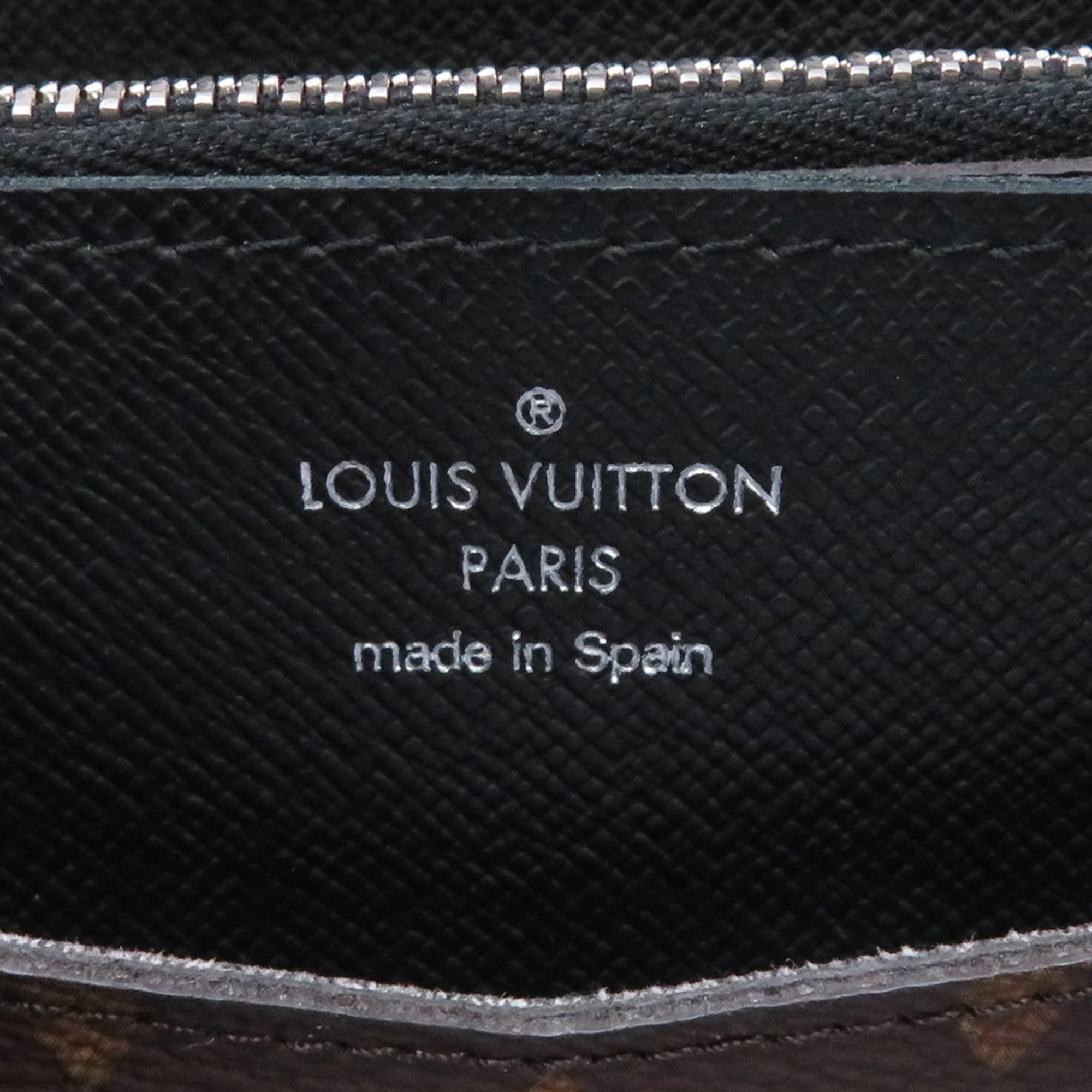 Louis Vuitton Monogram Macassar Noir Monogram Coin Purse/Coin Case (Pre-Owned)