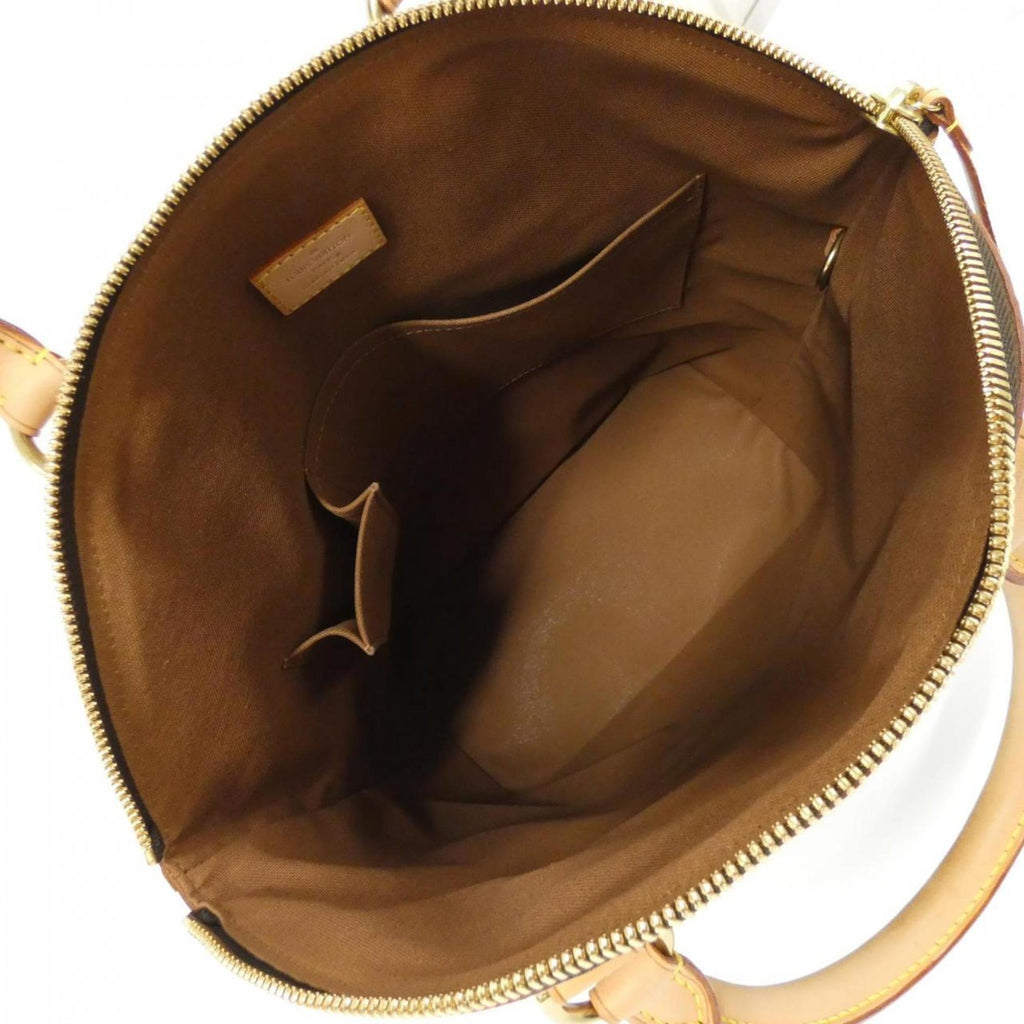 Louis Vuitton Marron Coated Canvas Handbag (Pre-Owned)