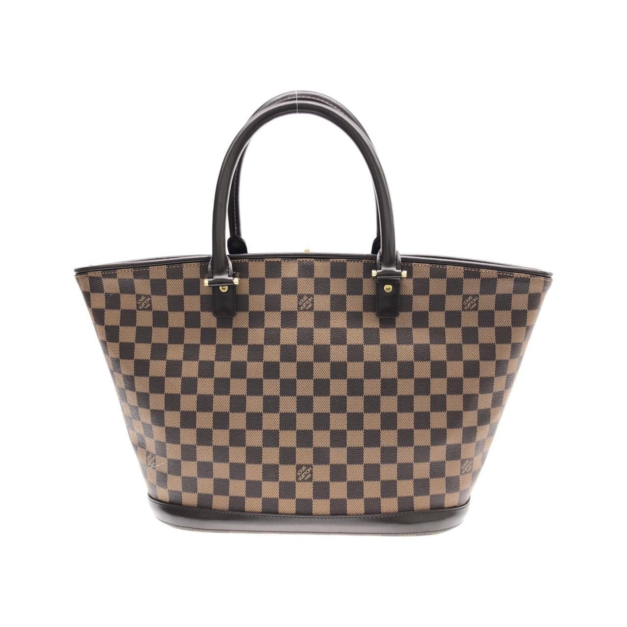 Louis Vuitton Brown Coated Canvas Handbag (Pre-Owned)